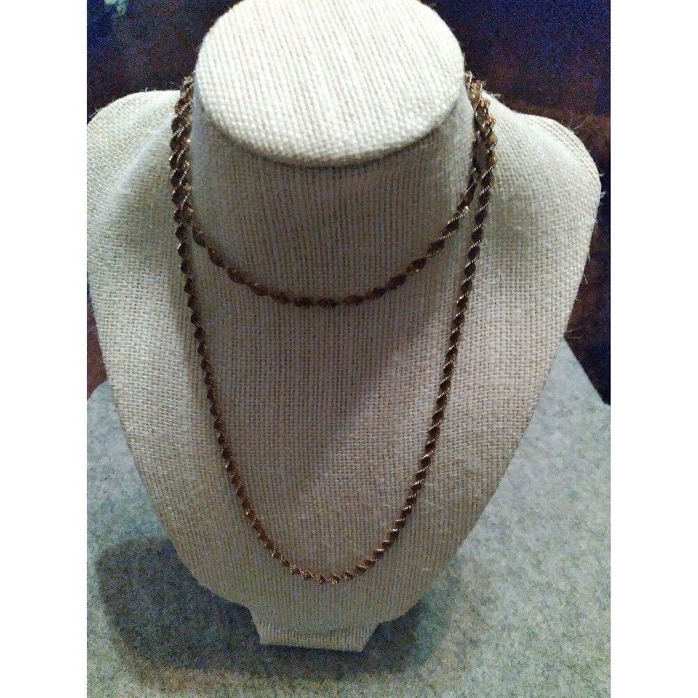 925 Gold Plated Italian Sterling silver Necklace Made‎ in Salermo 20inch